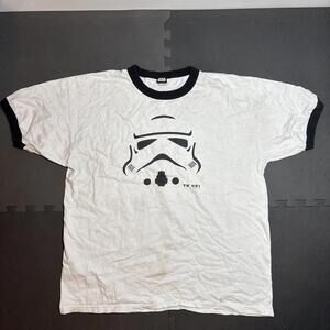 Stormtrooper Star Wars T-Shirt - Iconic Monochrome Soldier Unisex Tee Size 2XL